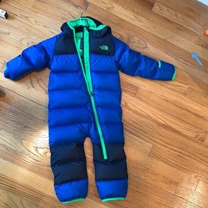 The North Face baby snow suit